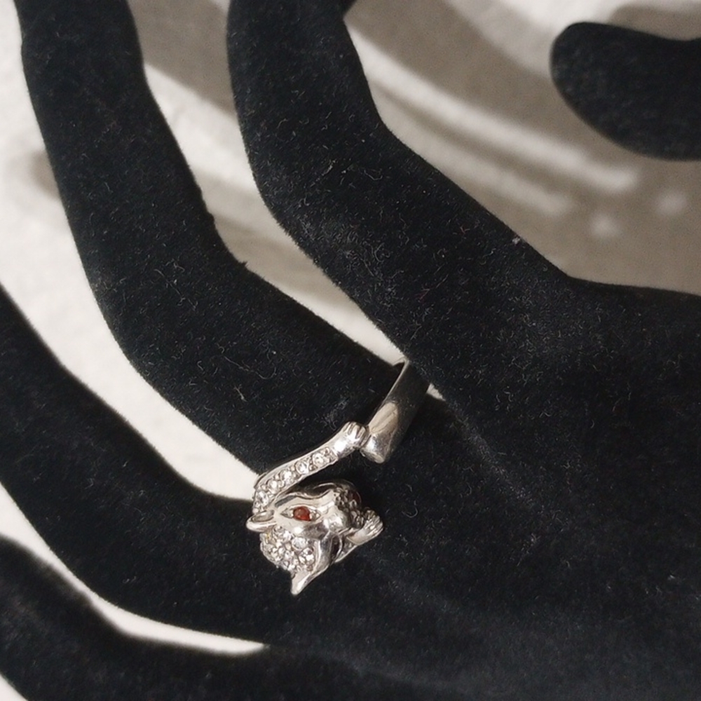 925 Cat Ring - image 2